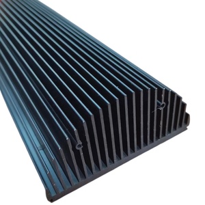 Radyatör soğutma sistemi için alüminyum soğutucu 6063 t5 özelleştirilmiş alüminyum profil soğutucu - Product Image 1