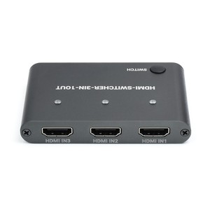 Conmutador HD 4K, salida 3 en 1, interruptor de un clic