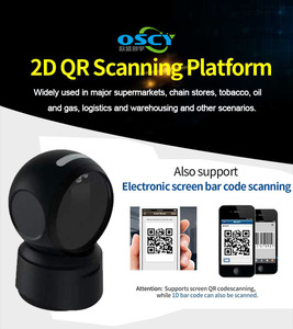 Desktop Embedded QR Code <strong>Reader</strong> 2D Omnidirectional CMOS Barcode Scanner for POS System - Product Image 3
