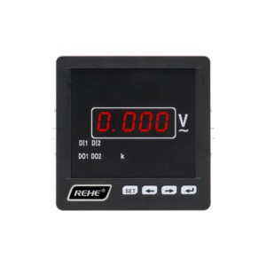 RENHE Panel Digital Inteligente Analógico Monofásico AC Voltímetro Pantalla LED Medidor de Voltaje Único - Product Image 1
