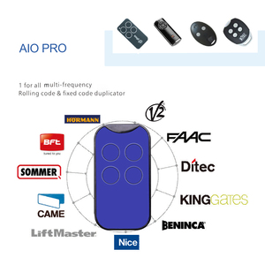 AIO PRO 260-868Mhz Clone Europe marche Garage universale rotolamento codice Clone duplicato Multi telecomando frequenza duplicatore - Product Image 6