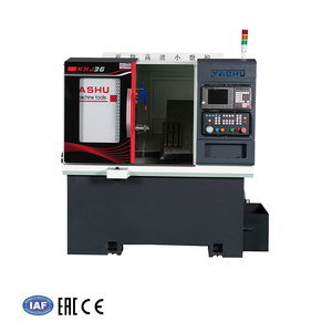 New Horizontal Turning Milling Lathe Machine 4 axis CNC Lathe Machine for Metal Spare Parts Drilling Tapping Milling Grooves - Product Image 1