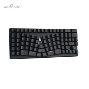 Mechanical Ergonomic <strong>Keyboard</strong> Butterfly <strong>Layout</strong> Mech Keebs USB-C Wired 80% Ergo with Hotkeys and Backlit for Desktop <strong>Computer</strong> PC - Product Image 1