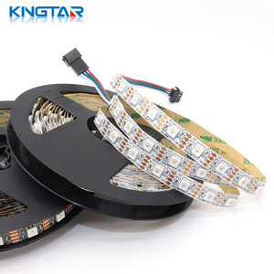 SK6813 <strong>5050</strong> RGB <strong>LED</strong> Pixel Strip <strong>60</strong> <strong>LEDs</strong>/M Digital for Home Decorative Lighting Copper Lamp Body EPICSTAR Chip DC12V