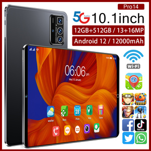 New Smart Tablet <strong>Computer</strong> 10.1-inch Large Screen <strong>Card</strong> to Achieve Voice Calls 12 + 512GB Running Hard Disk <strong>Memory</strong> - Product Image 6