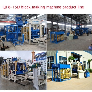 Máquina automática de ladrillos, máquina de bloques de hormigón no quemado, máquina de fabricación de ladrillos entrelazados hydraform con PLC Siemens - Product Image 2
