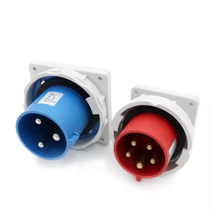 Yüksek kaliteli endüstriyel Panel monte priz 16A 32A 63A 400V CEE/IEC 3Pin CF817 uluslararası su geçirmez Ip67/ip44 fiş - Product Image 3