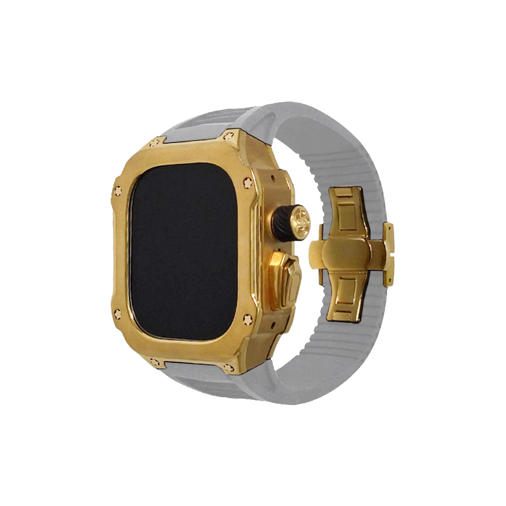 gold with white