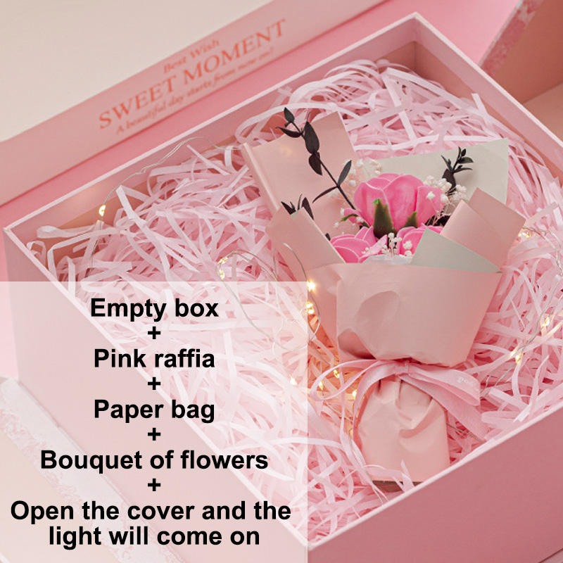 Rose (ouvert et allument l'ensemble)