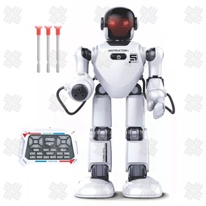KW声控智能射击技术钻工机器人2.4G Rc编程机械机器人玩具 - Product Image 1