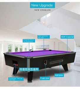 Bán buôn Snooker bida bảng 9ft 8ft 7ft hiện đại 3 En 1 Profesional bảng hồ bơi - Product Image 4