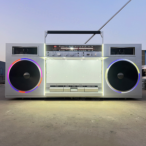 Máy ghi âm thẻ kép trạm ăn nhẹ, menu Cassette trải nghiệm tương tác + thị trường hoài cổ trong khuôn viên trường, xe lưu thông - Product Image 3