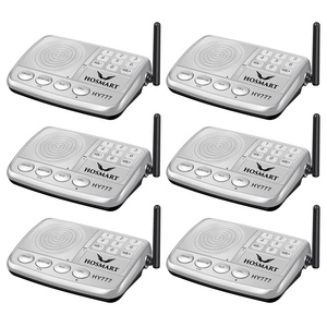 Sistema de intercomunicación inalámbrico Digital para el hogar, oficina, Hotel, 100 unidades - Product Image 1