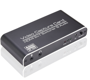 New Coming Reliable Supplier <strong>HDMI</strong> Switch 2x1 <strong>HDMI</strong> Splitter <strong>2</strong> in <strong>1</strong> Out Switcher <strong>HDMI</strong> Converter with 3.5mm/Optical Audio Extractor Adapter Support 4K30HZ 1080P