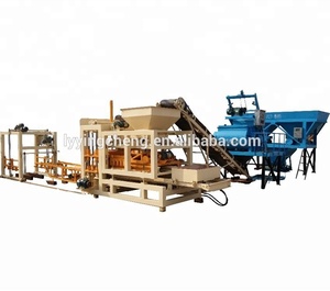 Fuda, totalmente automático, hidráulico, con enclavamiento, pavimentación, Hourdis, máquina de fabricación de bloques, conjunto completo, línea de producción - Product Image 2
