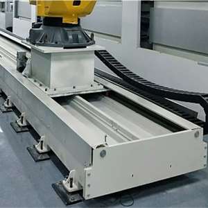 Riel de guía China personalizado con Cobot, brazo robótico Industrial para Robot, movimiento lineal como riel de guía lineal