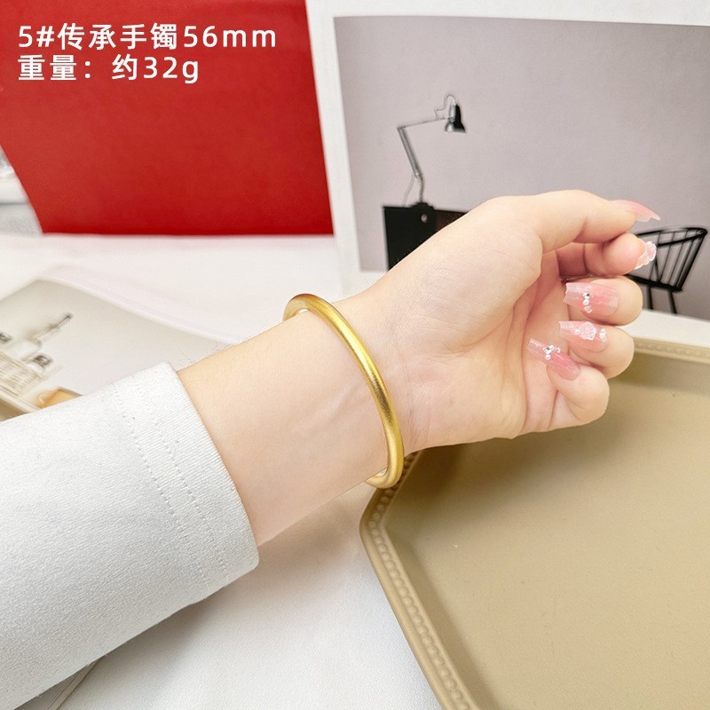 Pulsera S2539 de herencia 556, chapada en oro para natación.