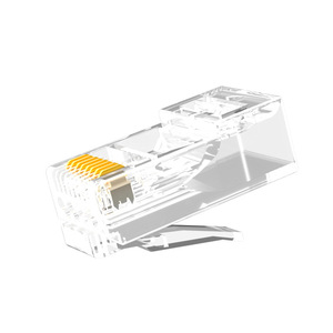 Werkslieferung Großhandel Ethernet RJ45 Verbinder CAT5e Cat6 Cat7 Stecker abgesicherte FTP 8P8C Netzwerkverbinder - Product Image 1
