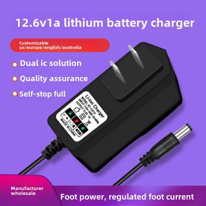 ที่ชาร์จแบตเตอรี่ลิเธียม500MA กำลังไฟ4.2V-500MA 25.2V-1A 2A จ่ายไฟฟ้าสำหรับ3A อะแดปเตอร์เชื่อมต่อเดสก์ท็อป - Product Image 2