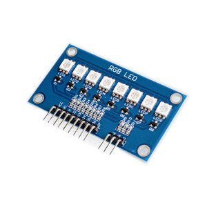 Modulo luce a flusso d'acqua a LED RGB 5050-lampada ad acqua corrente a colori per Arduino, progetti di microcontrollori - Product Image 1