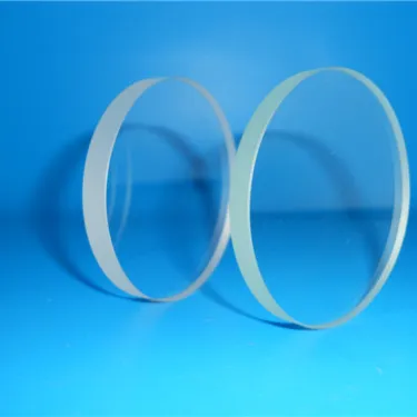 customer size circle tempered glass discs for instrument LED