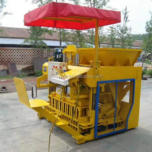 Máquina para hacer bloques huecos de ladrillo entrelazado móvil de operación manual de uso ancho a la venta - Product Image 3
