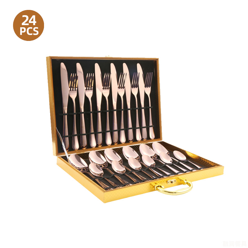 Gift box set of 24 (rose gold)