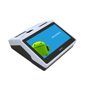 Sistema POS táctil Android ZHONGJI con pantalla interna de cliente de impresora de escaneo de código QR móvil - Product Image 1
