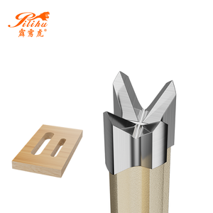 TCT เครื่องตัดแบบเจาะรู TCT 4-flutes บิตตัดตรงสำหรับงานไม้