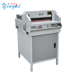 YH-450VS + kağıt kesici makinesi hassas 40mm kalınlığında elektrik 450mm kesme boyutu kağıt kesici makinesi yüksek kalite - Product Image 6