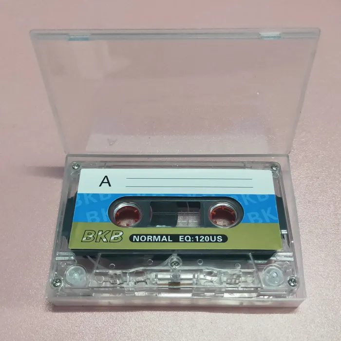 Casete Vierge audio kasette Fita casete 60 minutos Tipo 1 kasette Grabación de medios audio cinta de casete en blanco