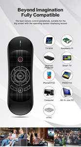 MWeChip R2 2.4G Drahtlose Mini-Tastatur mit Hintergrund beleuchtung und Sprach fernbedienung Android TV Box/PC/Projektor/HTPC für den Heimgebrauch - Product Image 5