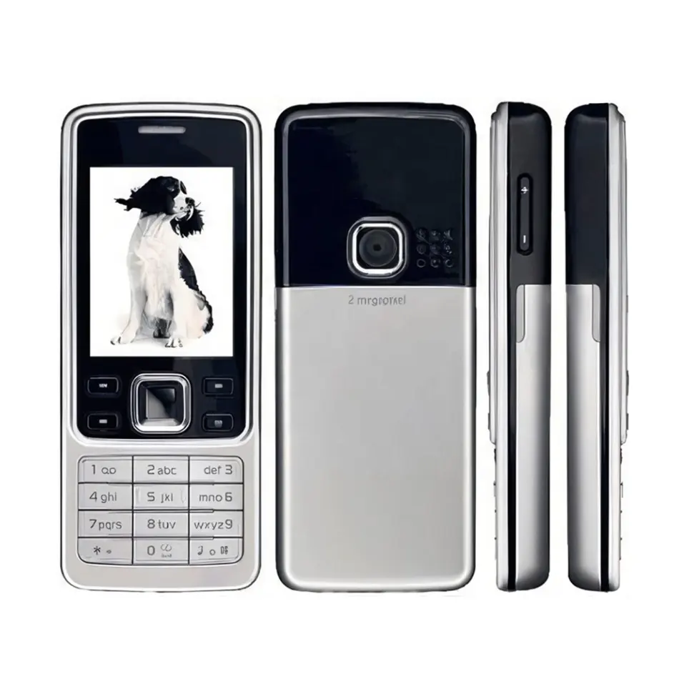 โทรศัพท์ราคาถูกสำหรับ Nokia 6300แป้นพิมพ์เดิมมือถือมือสองขายส่ง3310 6310 106 105 150 216มีแถบโทรศัพท์