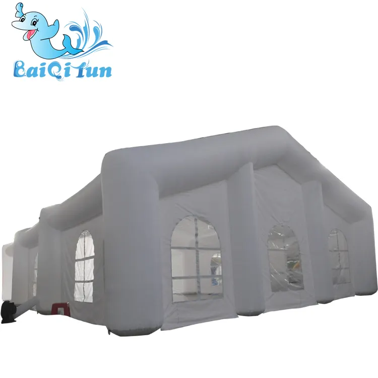 White inflatable marquee wedding tent high quality inflatable tent for outdoor party and event