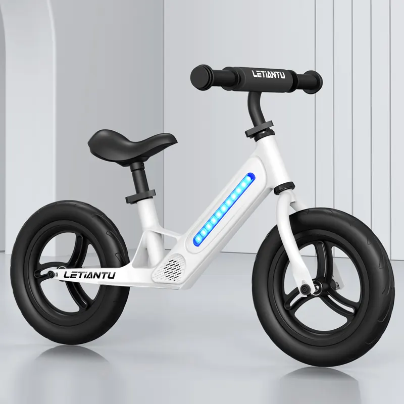 Precio barato de fábrica bicicleta para niños Marco de 12 pulgadas con Bluetooth bebé ciclismo chico bicicleta acero de alto carbono logotipo personalizado 20 piezas