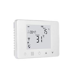Caldeira à parede do visor lcd, termostato programável semanal para controlador de temperatura <span class=keywords><strong>digital</strong></span> do quarto
