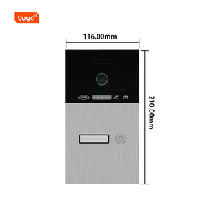 Intercomunicador de vídeo ip inalámbrico de fábrica, con control de aplicación, funciona con sistema de entrada de puerta y casa