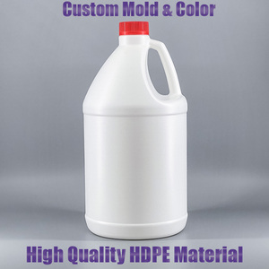 High Quality <strong>3</strong>.8 <strong>Liter</strong> Round Bottle HDPE Plastic Can Jerry Can for Chemicals - Product Image 3