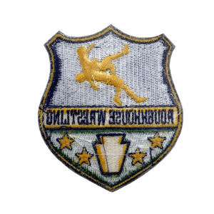简约风格100% 涤纶材料设计师卡通补丁鳄鱼刺绣3D刺绣补丁 - Product Image 4