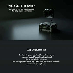 Caddx星云专业Vista套件相机720p/120fps高清数字5.8GHz FPV发射器2.1毫米150度FPV相机，适用于遥控迷你无人机 - Product Image 4
