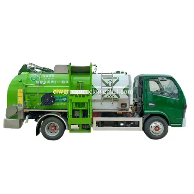 4x2 Waste Collect Garbage Truck Compactor Truck Garbage Transport Vehicle