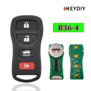 KEYDIY KD B36-4 универсальный дистанционный ключ 4 кнопки для Nissan Стиль Автомобильный ключ для KD900/KD-MAX/KD-X2 мини KD Max ключ программист - Product Image 2