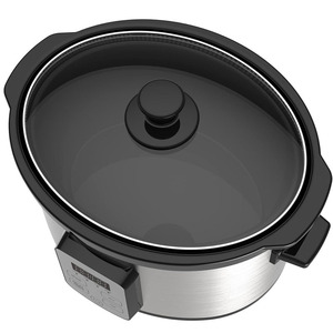 7 кварт цифровая сенсорная программируемая Мультиварка Sous Vide, Задержка запуска, таймер, корпус из нержавеющей стали, антипригарный горшок - Product Image 4