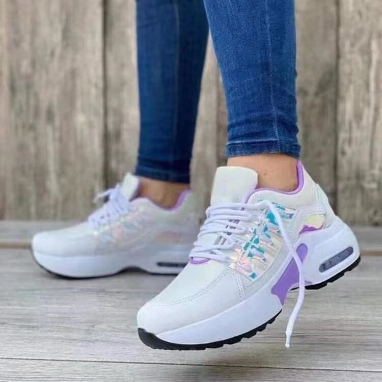 White and purple