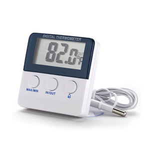 -50 C - 70 C数字冰柜冰箱温度计，带温度警报和电缆传感器 - Product Image 1