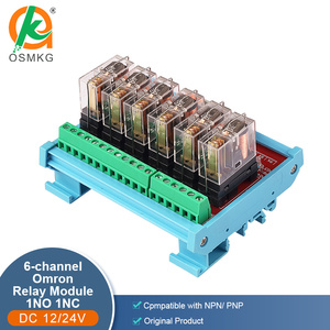 Oshangming 6 Channel <strong>Relay</strong> <strong>Output</strong> Board 12V/24V <strong>Relay</strong> Module IO Board 10A 1NO 1NC for Light - Product Image 2