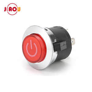 JIAOU-botón de arranque, interruptor de encendido, DS-26, 26mm - Product Image 3