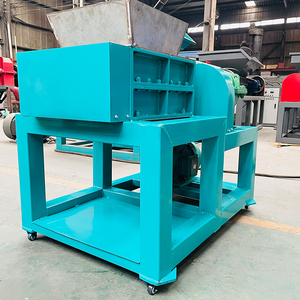 低エネルギー消費大トルクスクラップ重融点PVC HDPE PP PETスクラップデュアルシャフトシングルモーターシュレッダー