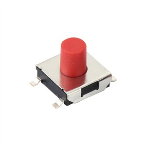 6x6mm SMD Red Button Schalter 5 Pins Touch Key PCB SMT Mount Tactile Push Button Schalter für Toy Control - Product Image 3