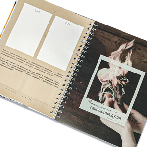 Custom <strong>Your</strong> <strong>Own</strong> Organizer Hardcover Journal Diary <strong>Notebook</strong> Factory Planner Binder Wire Spiral <strong>Notebook</strong> Journal - Product Image 5